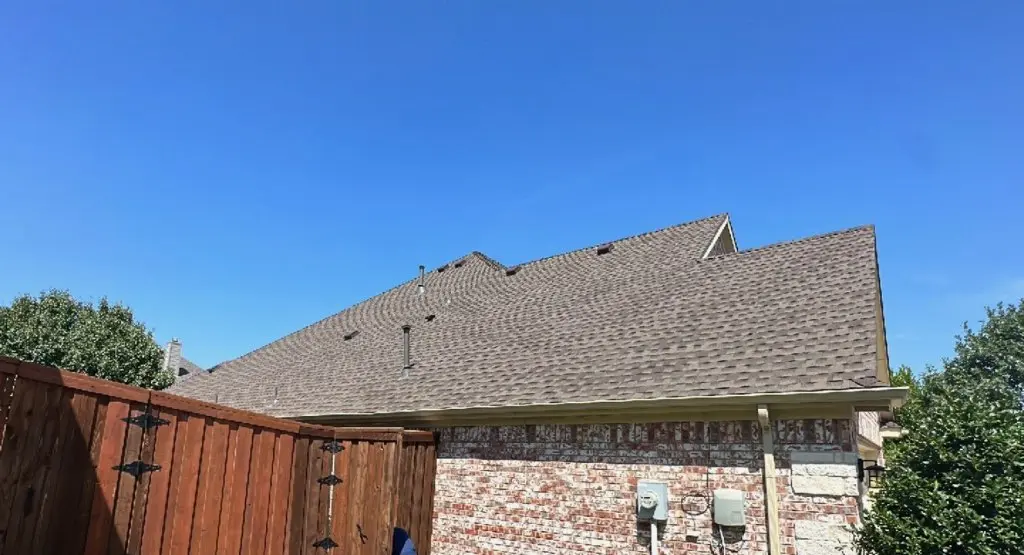 Completed roof replacement project in Rantoul